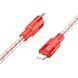 Дата кабель Hoco X99 Crystal Junction PD 27W Type-C to Lightning (1m) 00000066072_1 фото 3