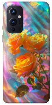 Чохол itsPrint Golden rose для OnePlus 9 794705 фото