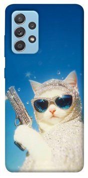 Чохол itsPrint Diamond kitty для Samsung Galaxy A52 4G | A52 5G 918426 фото