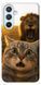 Чохол itsPrint Shocked cat and lion для Samsung Galaxy A54 5G 919631 фото
