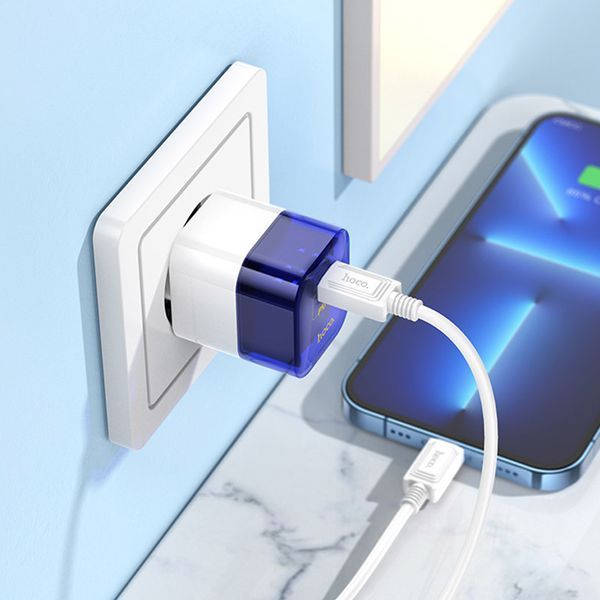 МЗП Hoco C125A Transparent PD20W (1USB-C) 00000069120_1 фото