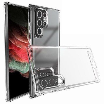 TPU чохол Epic Transparent 1,5mm Full Camera для Samsung Galaxy S22 Ultra 00000054022_1 фото