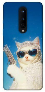 Чохол itsPrint Diamond kitty для OnePlus 8 918387 фото