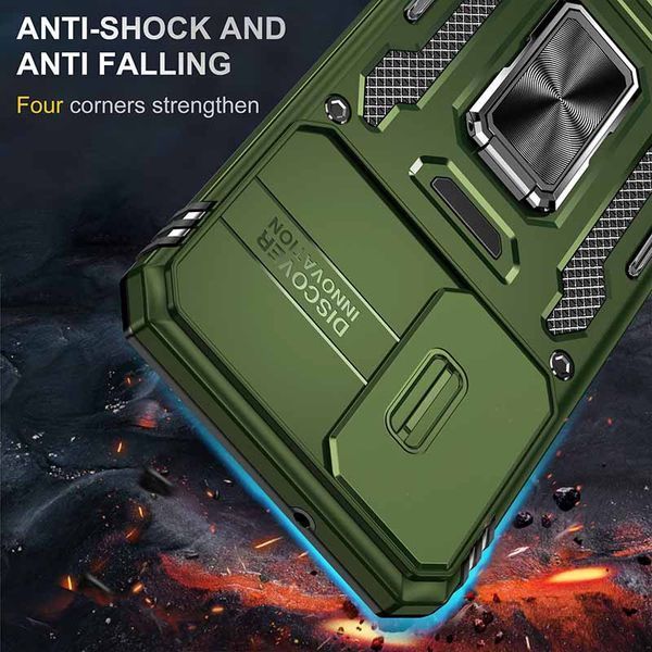 Ударостійкий чохол Camshield Army Ring для Samsung Galaxy S23 FE 00000068273_4 фото