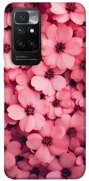 Чохол itsPrint Pink flowers для Xiaomi Redmi 10 793423 фото
