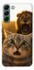 Чохол itsPrint Shocked cat and lion для Samsung Galaxy S22+ 919570 фото