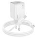 МЗП Hoco N41 Almighty PD20W+QC3.0 (1USB-A/1C) + кабель Type-C to Type-C 00000071095_1 фото 3