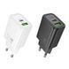 МЗП Hoco N61 Gentle PD20W+QC3.0 (1USB-A/1C) 00000077092_1 фото 1