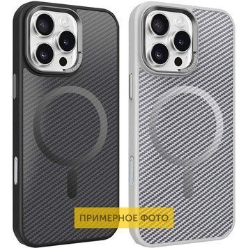 Чохол TPU+PC Carbon Mirage with MagSafe для Apple iPhone 16 Plus (6.7") 00000078111_2 фото