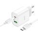 МЗП Hoco C80A Plus Rapido PD20W+QC3.0 (1USB-A/1C) + кабель Type-C to Type-C 00000067551_1 фото 2