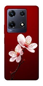 Чохол itsPrint Sakura red для Infinix Note 30 Pro 977673 фото