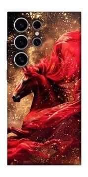 Чохол itsPrint Red sparkles Horse для Samsung Galaxy S25 Ultra 937800 фото