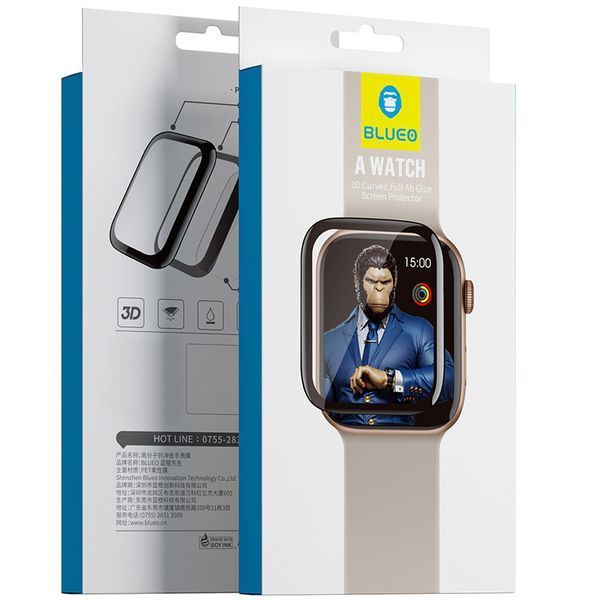Полімерна 3D плівка Blueo High-Molecule для Apple Watch 7/8/9 45mm 00000071039_1 фото