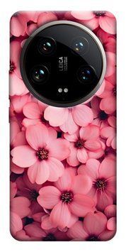 Чохол itsPrint Pink flowers для Xiaomi 14 Ultra 903098 фото