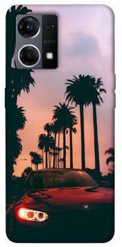 Чохол itsPrint BMW at sunset для Oppo Reno 7 4G 492205 фото