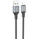 Дата кабель Hoco X86 Spear USB to MicroUSB (1m) 00000071260_1 фото 2