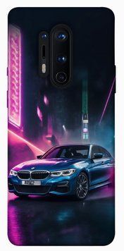 Чохол itsPrint Неонове BMW для OnePlus 8 Pro 688374 фото