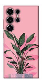 Чохол itsPrint Pink plant для Samsung Galaxy S25 Ultra 979403 фото