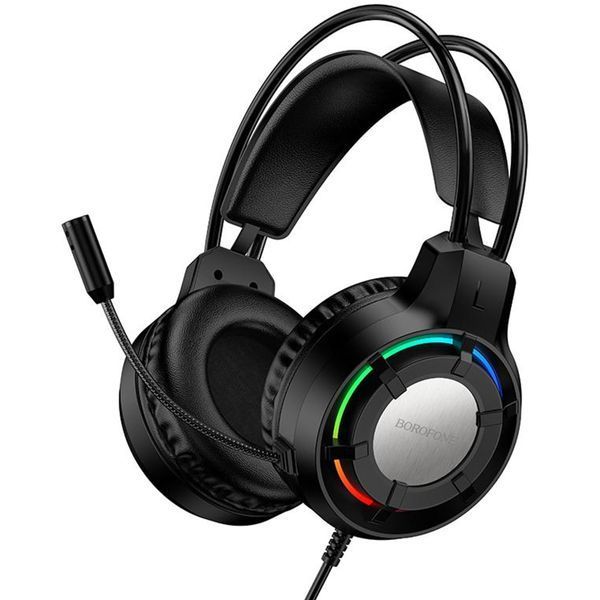 Накладні навушники Borofone BO112 Wave (3.5mm+USB/2m) 00000086452_1 фото