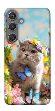 Чохол itsPrint Spring cat для Samsung Galaxy S24 992334 фото